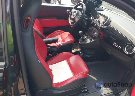 2016 Fiat 500 Abarth from USA, damaged, VIN 3C3CFFFH5GT170500